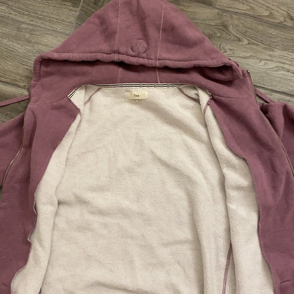 Purple TNA zip up sweater - Picture 4 of 6